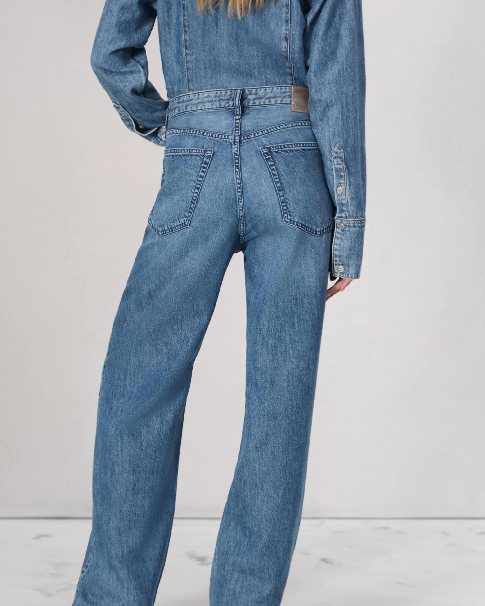 Outlet Featherweight Logan Wide-Leg Jean Women Jeans