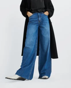 Cheap Featherweight Sofie Wide-Leg Jean Women Jeans
