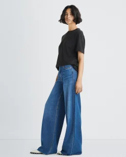 Cheap Featherweight Sofie Wide-Leg Jean Women Jeans