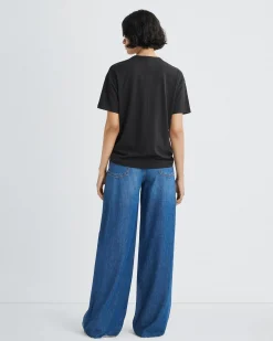 Cheap Featherweight Sofie Wide-Leg Jean Women Jeans