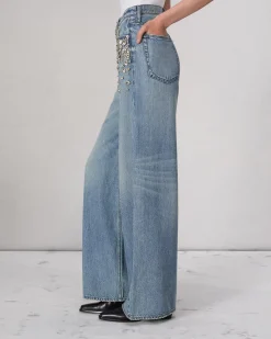 Fashion Featherweight Sofie Wide-Leg Jean Women Jeans
