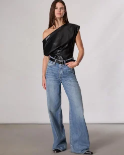 Sale Featherweight Wide-Leg Sofie Jean Women Jeans