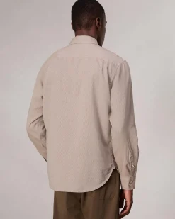 Hot Finch Textured Striped Shirt Shirts