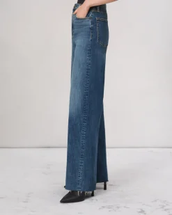 Shop Flexi Sofie Wide-Leg Jean Women Jeans