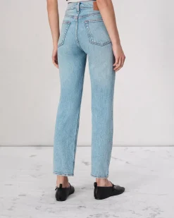 Outlet Harlow Ankle Straight Jean Women Jeans