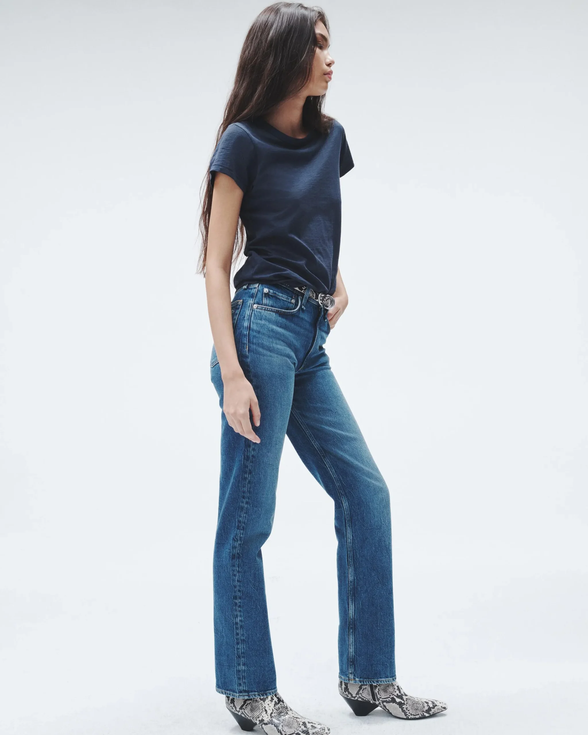 Online Harlow Full Length Straight Jean Women Jeans