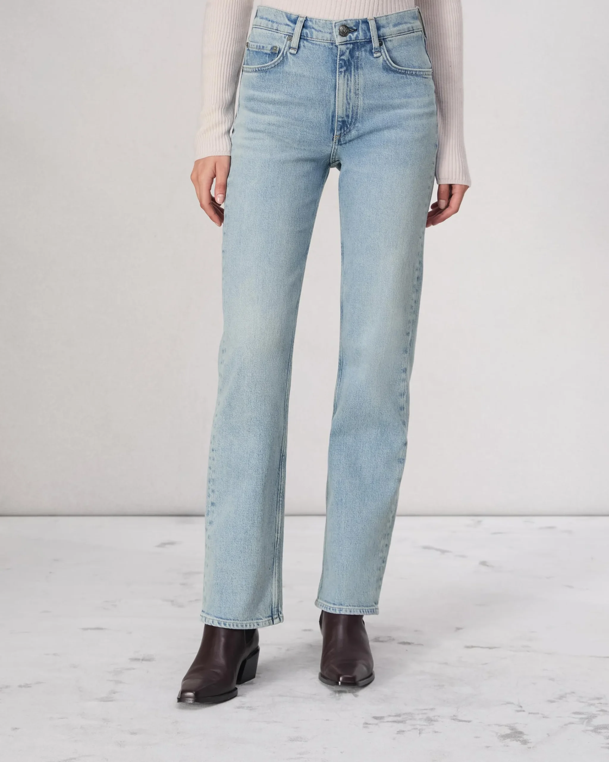 Clearance Harlow Full Length Straight Jean Women Jeans