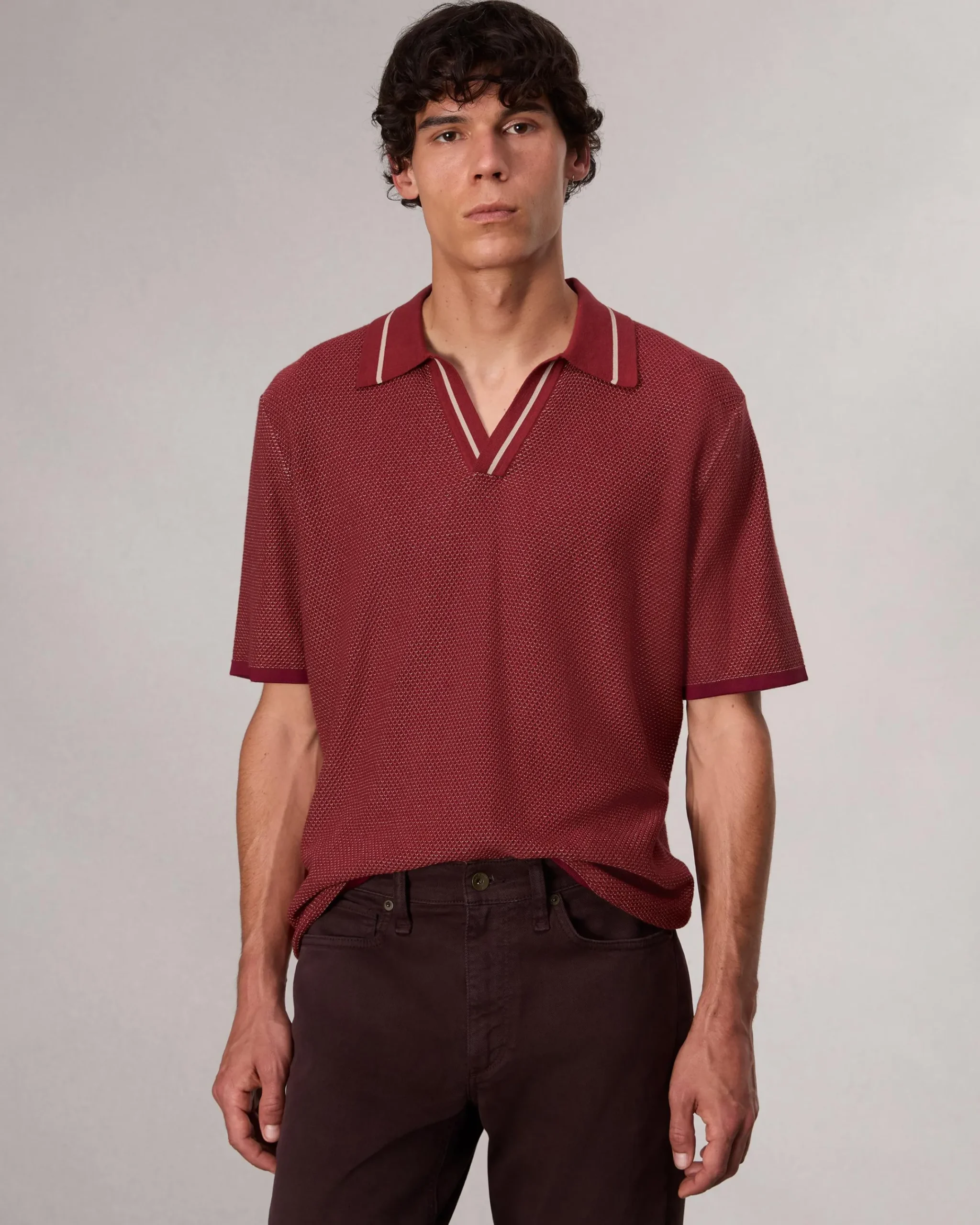 New Harvey Jonny Collar Polo Polos
