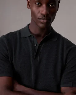 Clearance Harvey Knit Polo Polos