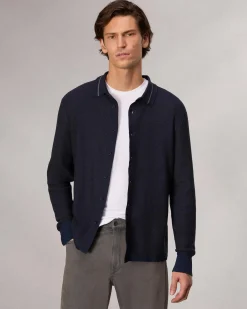 Hot Harvey Knit Shirt Sweaters