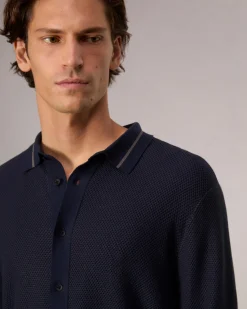 Hot Harvey Knit Shirt Sweaters