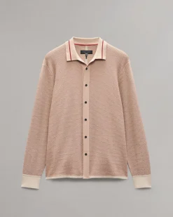 Online Harvey Knit Shirt Sweaters