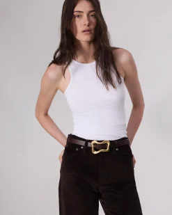 Cheap Highline Leather Belt Women Belts