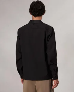Store Hyde Striped Shirt Jacket Jackets & Coats