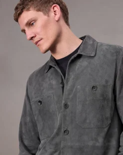 Hot Hyde Suede Shirt Jackets & Coats