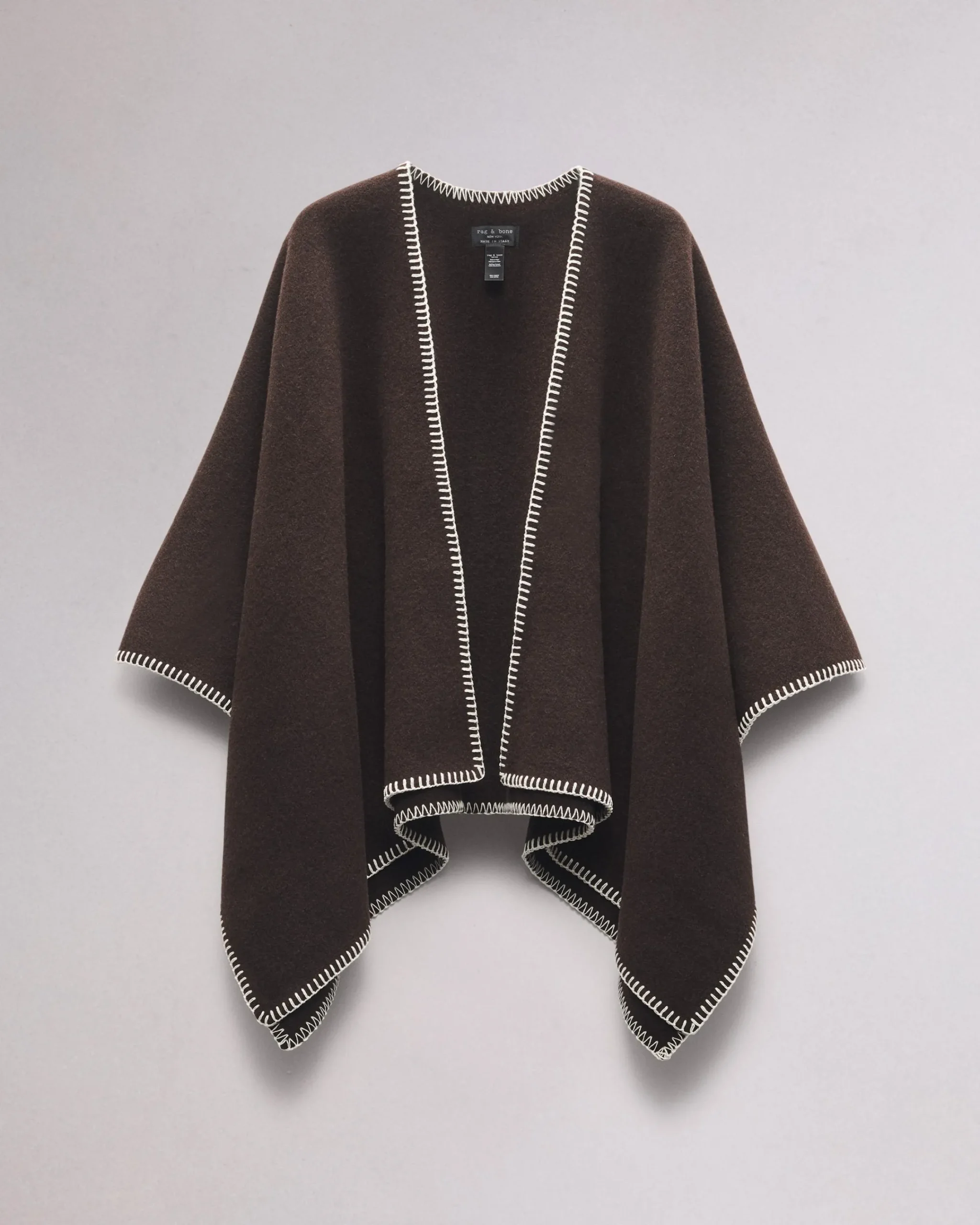 Best Sale Ingrid Wool Poncho Women Scarves & Ponchos