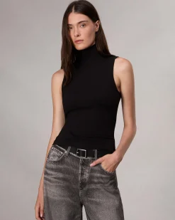 Sale Irina Turtleneck Tank Women Shirts & Tops