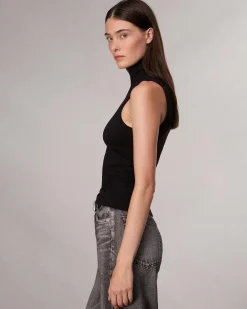 Sale Irina Turtleneck Tank Women Shirts & Tops