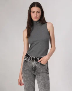 New Irina Turtleneck Tank Women Shirts & Tops