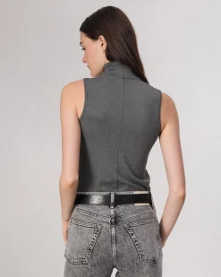 New Irina Turtleneck Tank Women Shirts & Tops