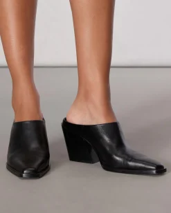 Best Sale Joni Leather Mule Women Heels