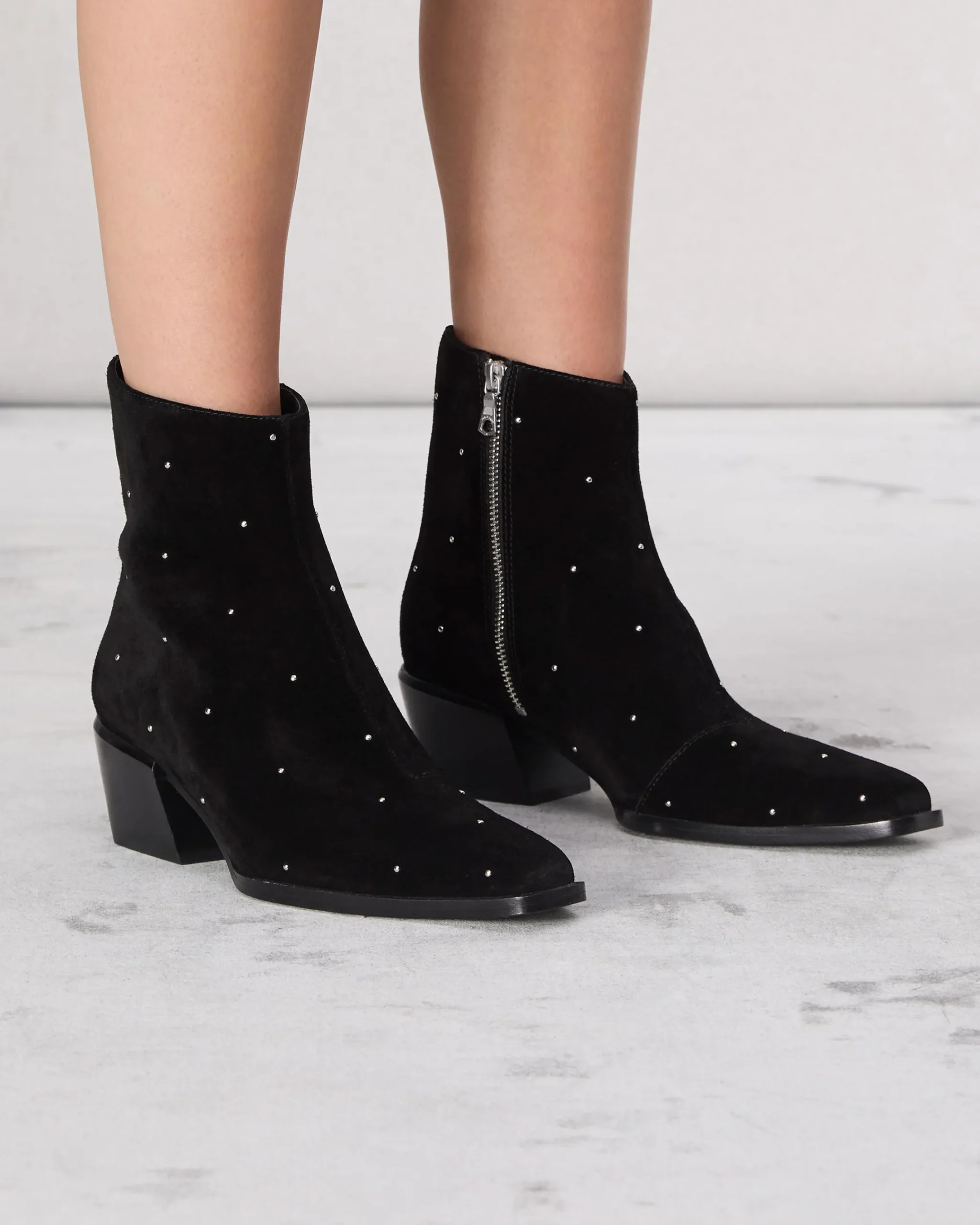 Cheap Joni Stud Suede Boot Women Boots