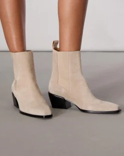 Fashion Joni Suede Chelsea Boot Women Boots