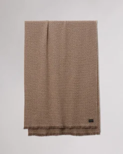 Discount Joni Wool Tweed Scarf Women Scarves & Ponchos