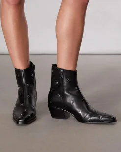 Flash Sale Joni Zip Leather Boot Women Boots