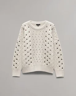 Best Kat Cable-Knit Sweater Women Sweaters & Sweatshirts