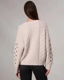 Best Kat Cable-Knit Sweater Women Sweaters & Sweatshirts
