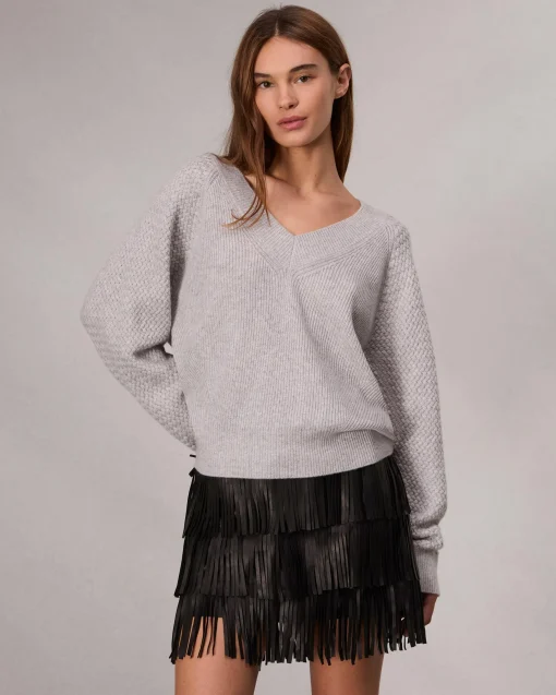 Cheap Kaylee Cashmere Sweater Women Sweaters & Sweatshirts