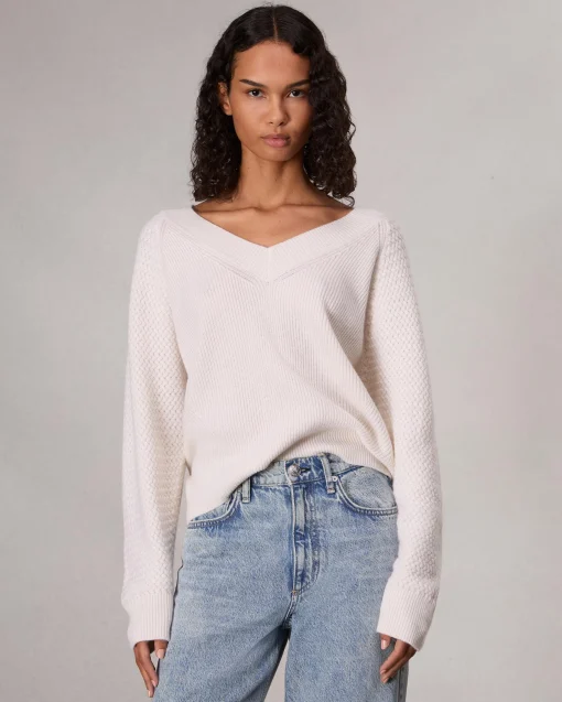 Fashion Kaylee Cashmere Sweater Women Sweaters & Sweatshirts