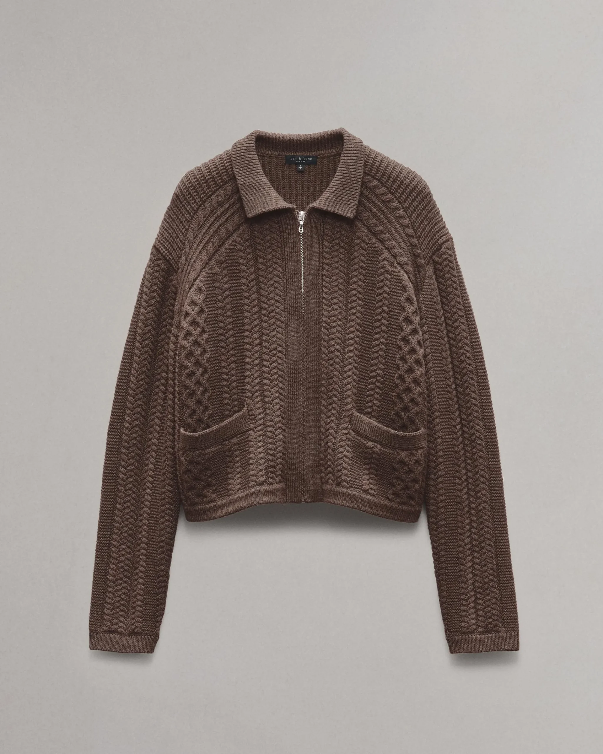 Best Kerry Cable-Knit Cardigan Women Sweaters & Sweatshirts