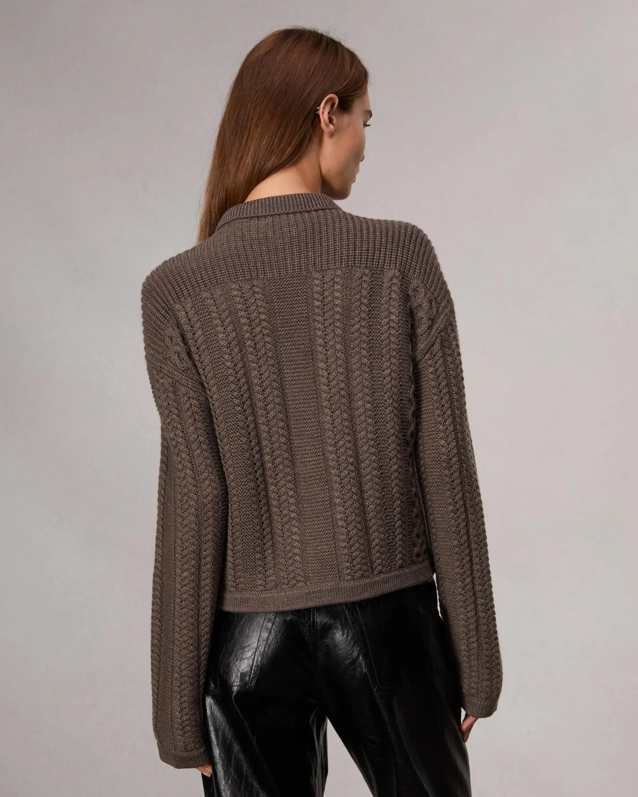 Best Kerry Cable-Knit Cardigan Women Sweaters & Sweatshirts