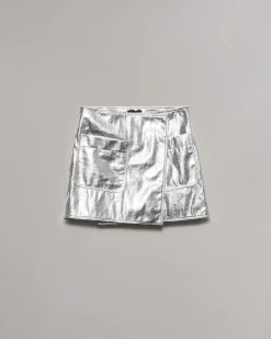 Clearance Kyla Faux Leather Skirt Women Dresses & Skirts