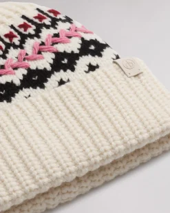 Cheap Leigh Fair Isle Beanie Women Hats & Gloves