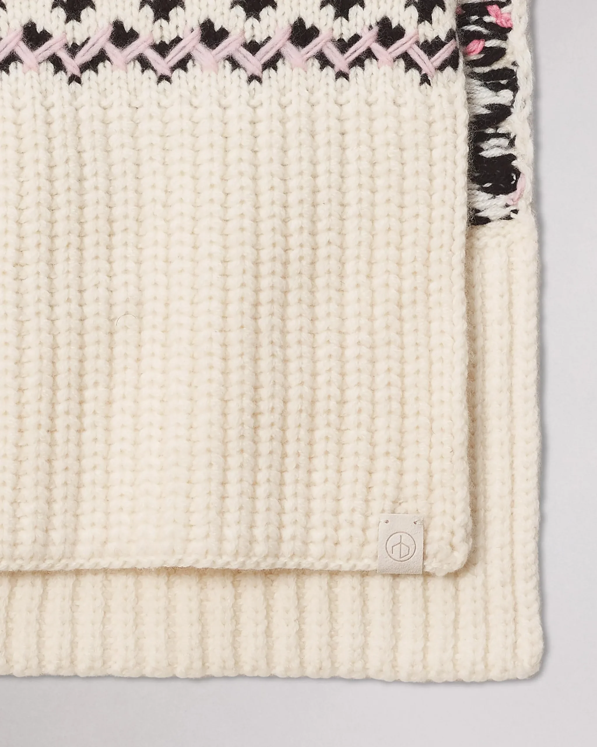Hot Leigh Fair Isle Scarf Women Scarves & Ponchos
