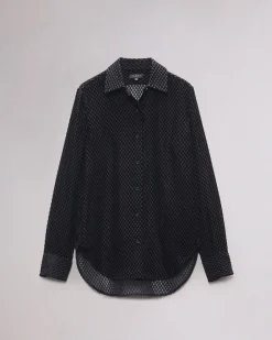 Online Lila Patterned Shirt Women Shirts & Tops