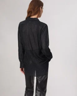 Online Lila Patterned Shirt Women Shirts & Tops