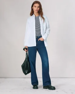 Fashion Logan Wide-Leg Jean Women Jeans