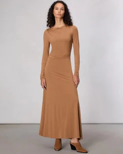 Fashion Luca Draped Maxi Dress Women Dresses & Skirts