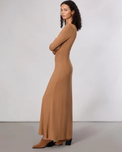 Fashion Luca Draped Maxi Dress Women Dresses & Skirts