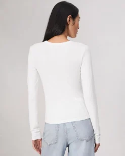 Best Sale Luca Long Sleeve Tee Women T-Shirts