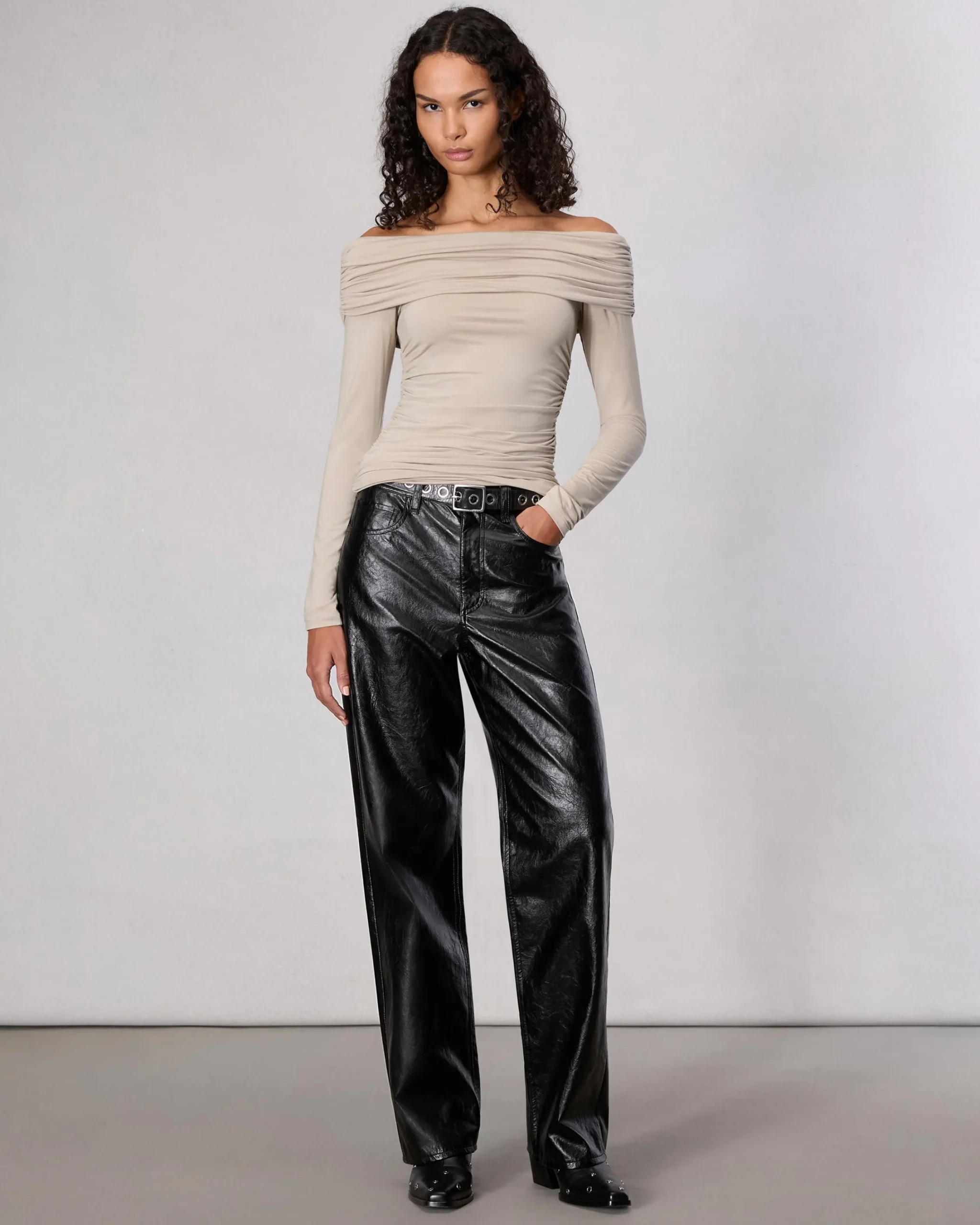 Shop Luca Off-Shoulder Top Women Shirts & Tops