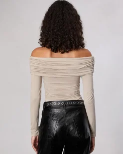 Shop Luca Off-Shoulder Top Women Shirts & Tops