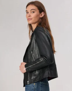 Best Mack Leather Jacket Women Jackets & Coats