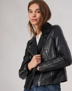 Best Mack Leather Jacket Women Jackets & Coats