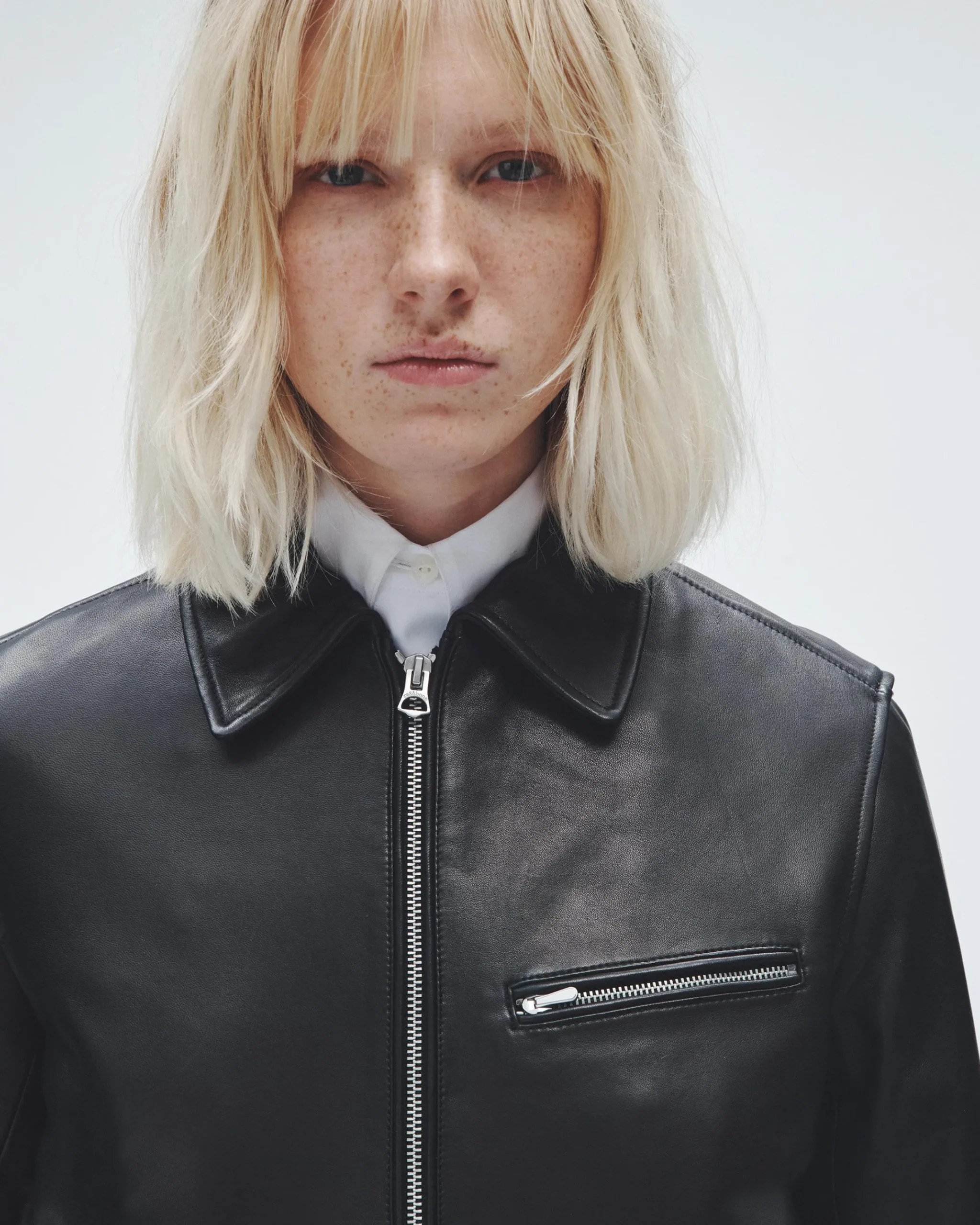 Online Manon Leather Jacket Women Jackets & Coats
