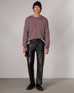 Discount Marled Cotton Sweater Sweaters